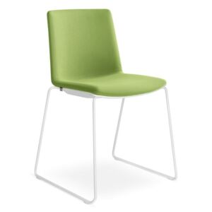 Jednací, konferenční židle SKY FRESH 045-N0, kostra bílá