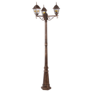 Rabalux 8186 MONACO - Zahradní trojramenná lampa