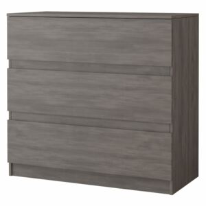 Eoshop Komoda 3S Klaudie, Sosna/ borovice černá norská