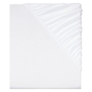 MERADISO® Žerzejové napínací prostěradlo, 90–100 x 200 cm (bílá)