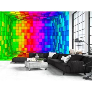 3D fototapeta Tapeta barevná krabice Rozměry (š x v) a Typ: 150x105 cm - vliesové