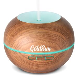 GoldSun Aroma Difuzér "Exclusive 200ml" osvěžovač a zvlhčovač vzduchu - Světlé dřevo