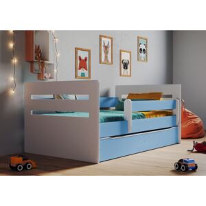 Ourbaby Dětská postel TOMI s úložným prostorem Velikost postele: 160x80 cm, Barva postele: Modrá