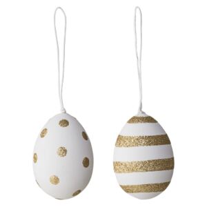 Dekorativní velikonoční vajíčka, set 2 ks Bloomingville