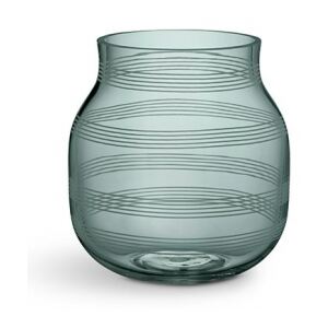 Skleněná váza Omaggio zelená malá
