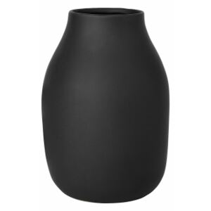 Porcelánová váza Colora černá Blomus