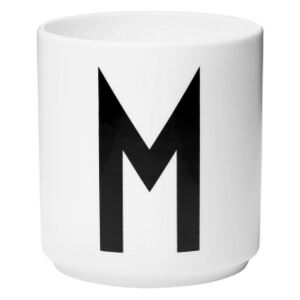 Porcelánový hrnek Letter M Design Letters