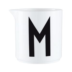 Porcelánový džbánek Letter M Design Letters