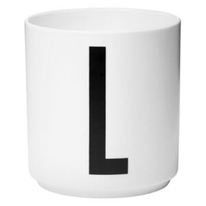 Porcelánový hrnek Letter L Design Letters