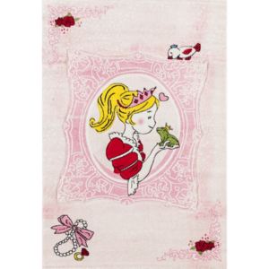 Dětský koberec Momo 567-09 pink 133 x 190 cm