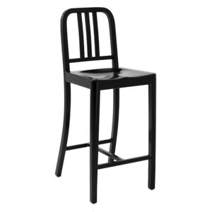 Nordic Design Černá barová židle Divala 117 cm