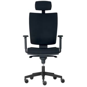 ALBA kancelářská židle LARA VIP,SYNCHRO-skladová BLACK 27