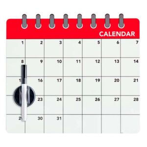 Magnetická tabule na lednici Balvi Calendar