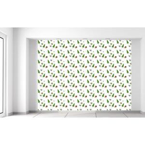 Gario Fototapeta Zelené stromky a žaludy Materiál: Latexová (lepidlo zdarma), Velikost: 200 x 150 cm