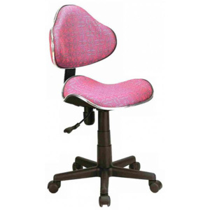 Dětská kancelářská židle růžová OF056