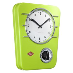 Kuchyňské hodiny s minutkou zelené - Wesco