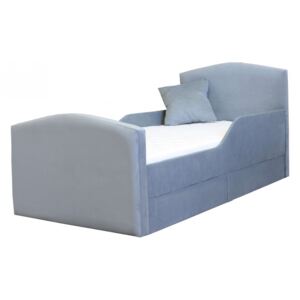 AMI nábytek Čalouněná postel CD2 80x160cm+ zásuvka + matrace + polštář