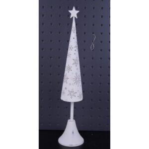 Stromek s hvězdou, bílá, 38 cm Ego Dekor EGO-215478