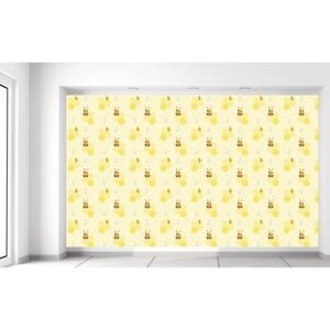 Gario Fototapeta Žluté včelky Materiál: Latexová (lepidlo zdarma), Velikost: 412 x 248 cm