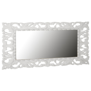 Zrcadlo RAVENA, 120x100x5, bílá