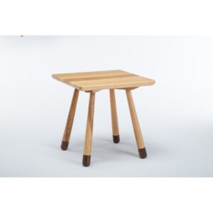 Dřevěný stolek čtvercový