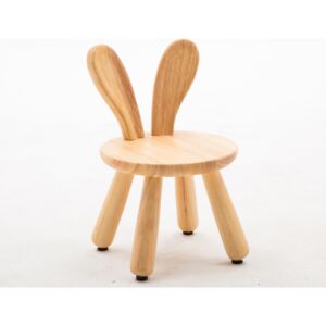 Dřevěná židlička králíček