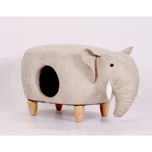 Dětský taburet - sedačka slon s otvorem