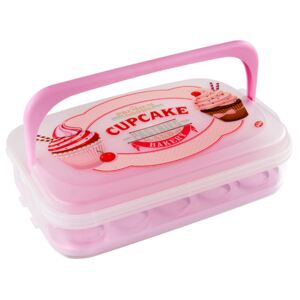 Snips Box na muffiny a koláče růžový