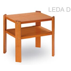 PF nábytek Konferenční stolek LEDA D Varianta: moření hnědé