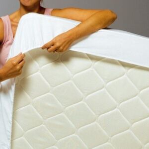 Blancheporte Pružná ochrana matrace, standard bílá 80x190cm