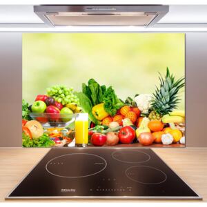 Panel do kuchyně Zelenina a ovoce