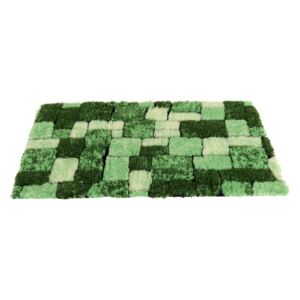 Blancheporte Koupelnová předložka, Mozaika zelená 50x40cm