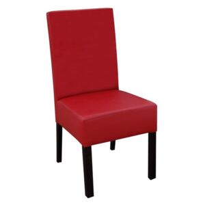 Židle JK44-P, Barva dřeva: wenge, Potah: ekokůže Soft 010