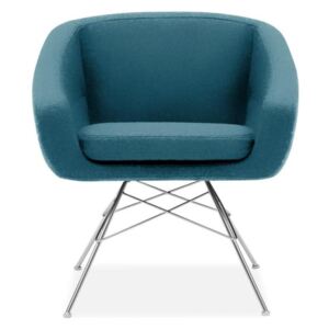 Tyrkysové křeslo Softline Aiko