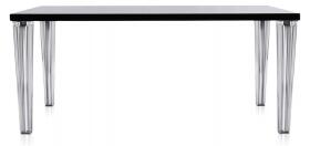 TopTop Glass 190x90 cm lesklá černá Kartell