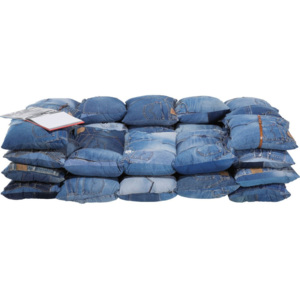 Modrá dvoumístná pohovka Kare Design Jeans