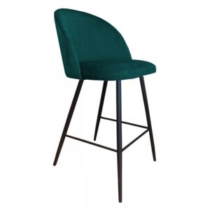 Zelená barová židle Frozen - Magic velvet 25