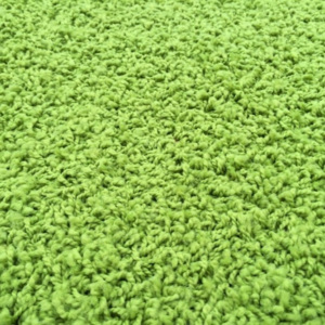 Vopi koberce Kusový zelený koberec Color Shaggy čtverec - 150x150
