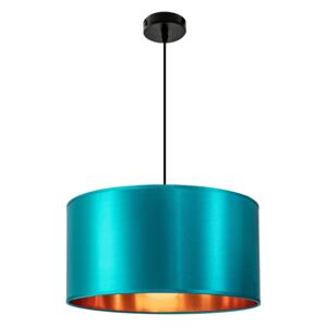 Toolight - Závěsná stropní lampa modrá, zlatá - 36cm APP953-1CP