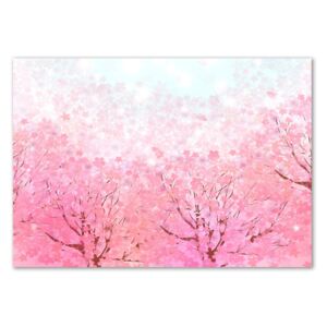 Foto obraz skleněný svislý Květy višně