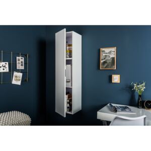 Závěsná skříňka vysoká SUPREME 120 cm bílá s vysokým leskem Nábytek | Úložné prostory | Ostatní skříně
