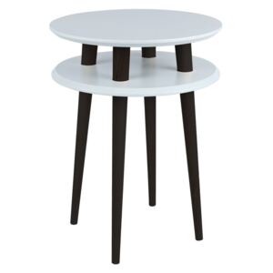 Ragaba Odkládací stolek Iram, 45x45x61 cm, světle šedá/černá