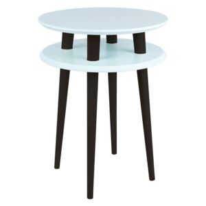 Ragaba Odkládací stolek Iram, 45x45x61 cm, světle tyrkysová/černá