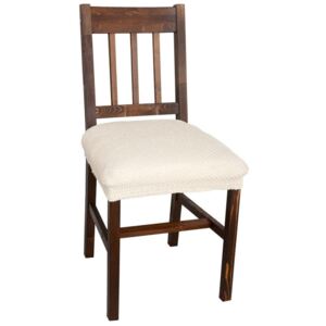 Multielastické potahy CARLA smetanové židle 2 ks 40 x 40 cm