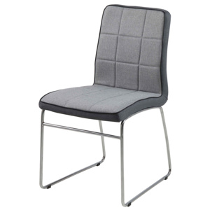 Jídelní židle Stina (SET 4 ks), světle šedá
