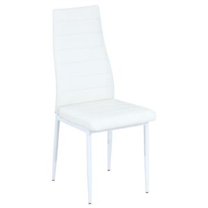 Jídelní čalouněná židle H-261B bílá