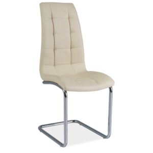 Jídelní čalouněná židle H-103 krémová