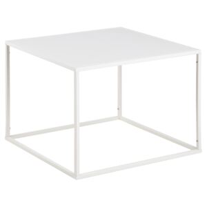 Actona Bílý hranatý konferenční stolek Didavi, 60x60x45 cm
