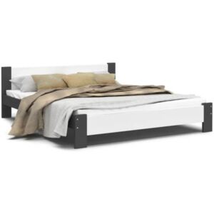 Moderní postel TEXAS 90x200 cm šedá
