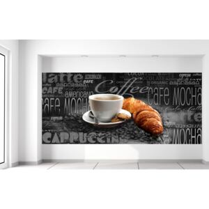 Gario Fototapeta Káva s občerstvením Materiál: Vliesová (lepidlo zdarma), Velikost: 536 x 240 cm